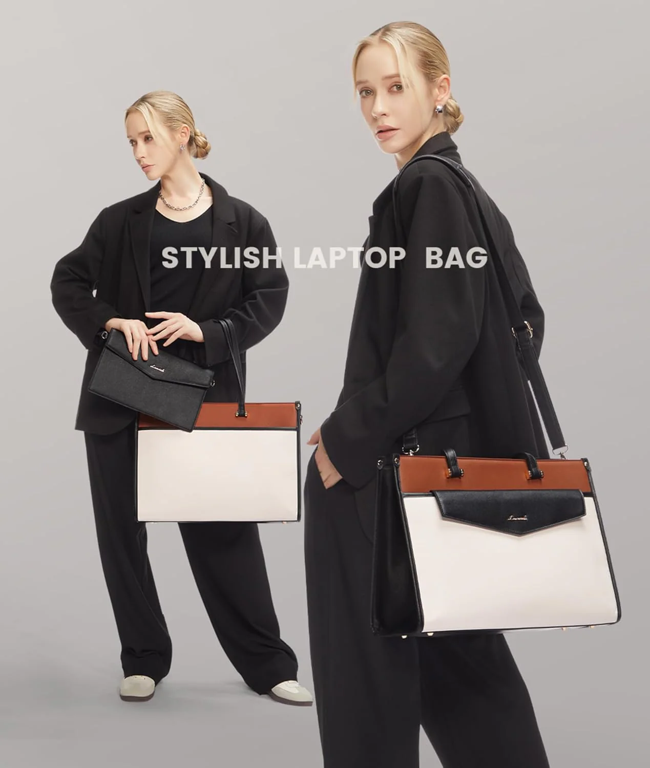2-in-1 Laptop Tote, 15.6" 17.3" - Image 3