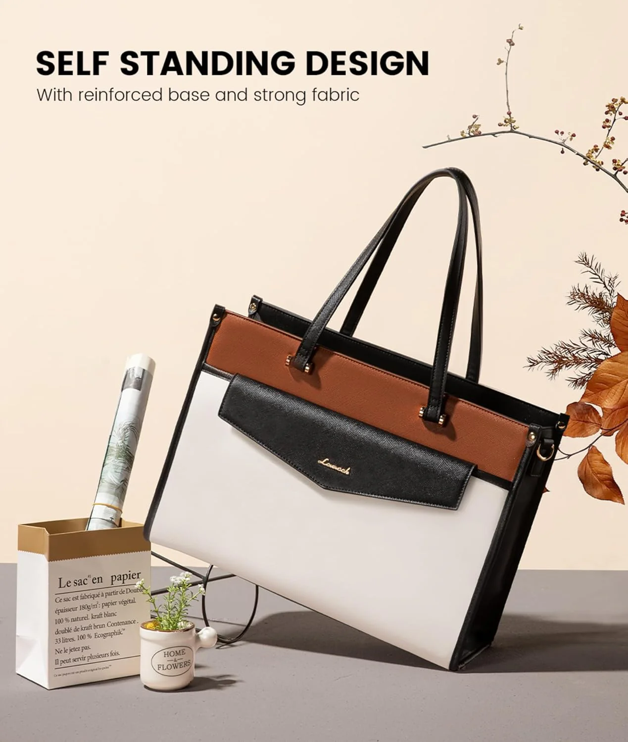 2-in-1 Laptop Tote, 15.6" 17.3" - Image 9