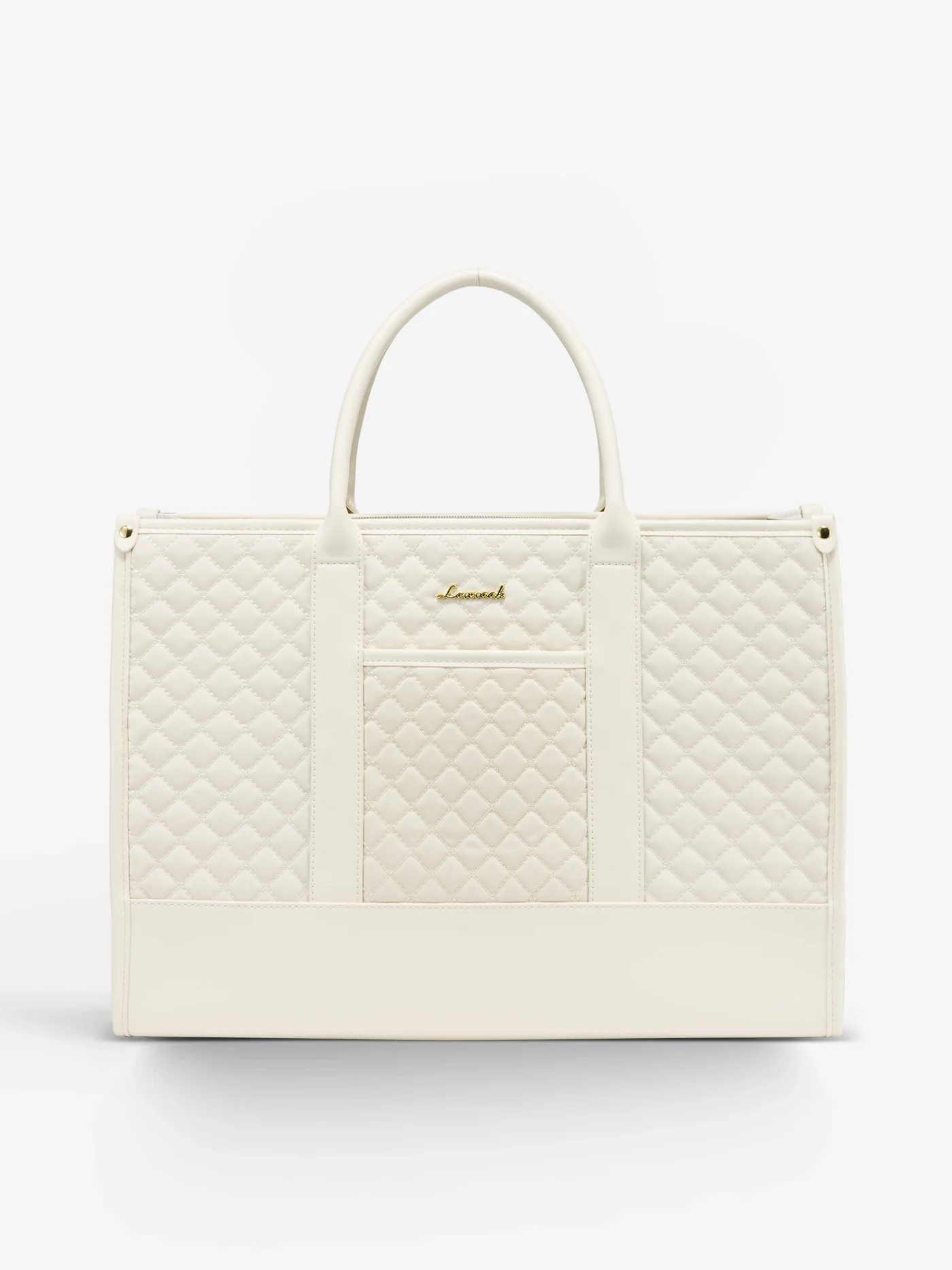 2 Pcs Quilted Laptop Tote Bag, 15.6" 17" - Image 11