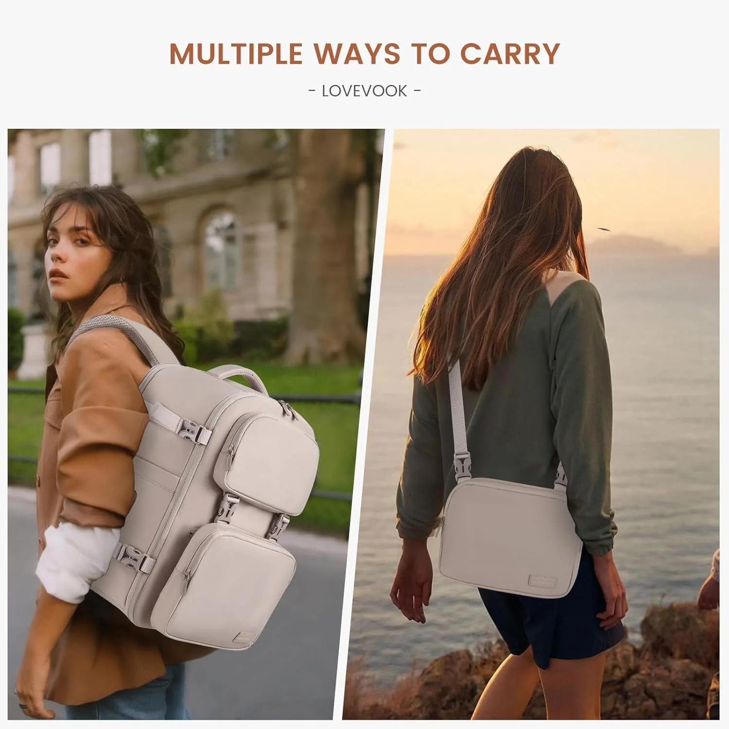 2Pcs Carry on Backpack, 40L 50L - Image 10