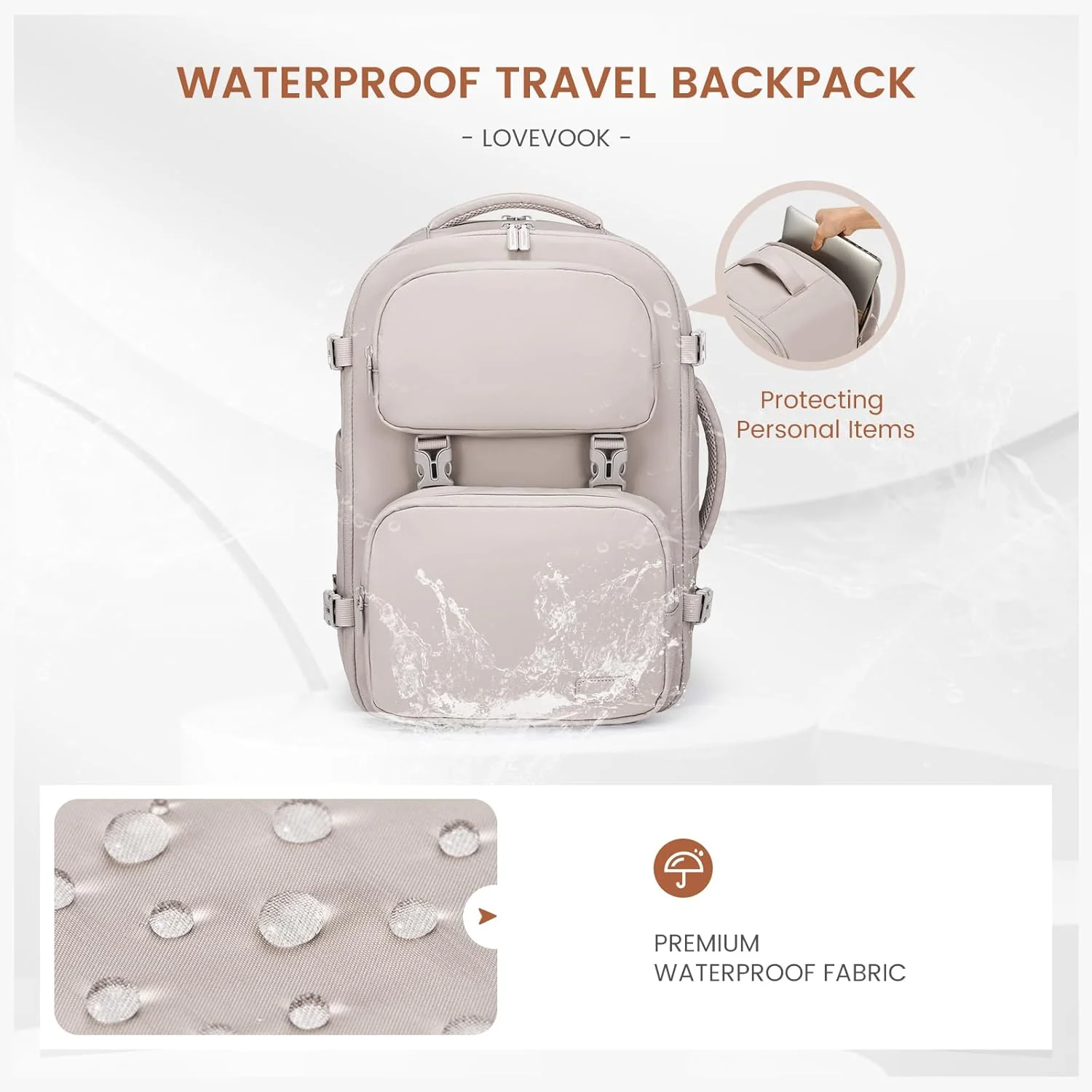 2Pcs Carry on Backpack, 40L 50L - Image 12