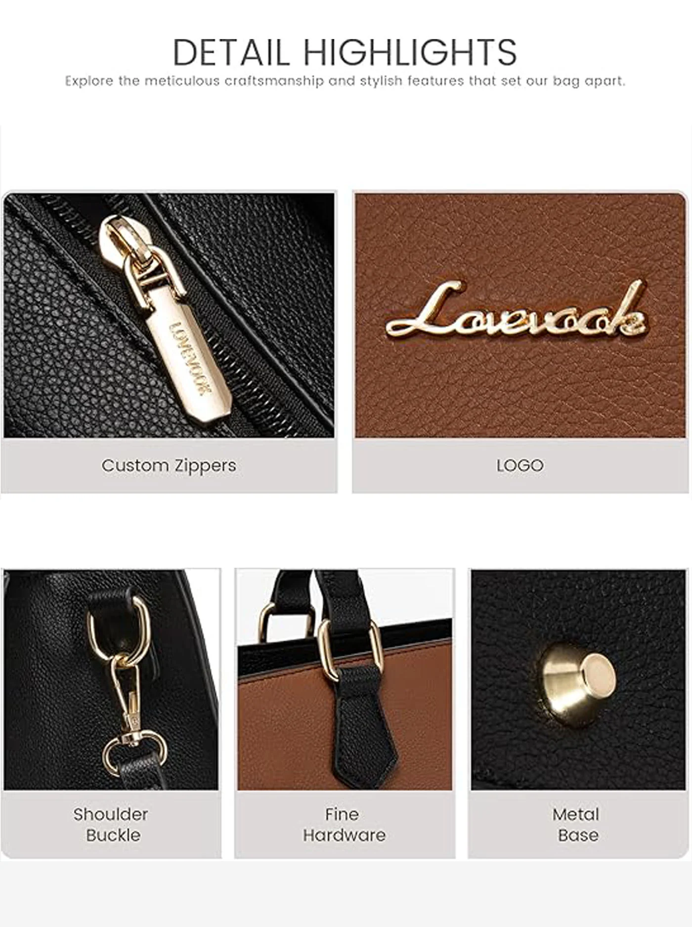 Leather Handbag and Purse - Image 7