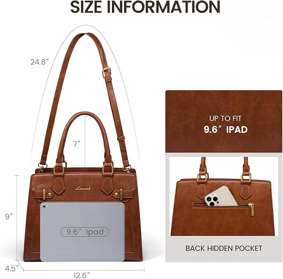 Leather Handbag and Purse - Image 3