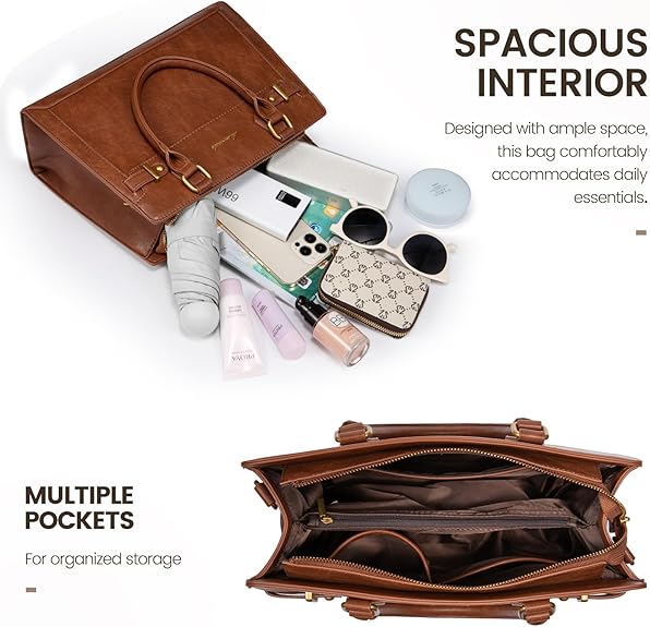 Leather Handbag and Purse - Image 4