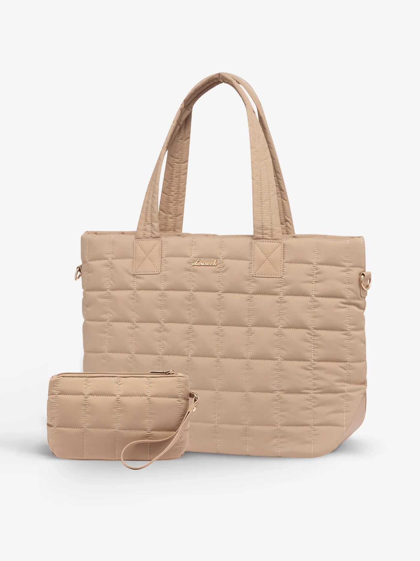 2Pcs Lightweight Puffer Tote Bag, 15.6" 17" - Image 9
