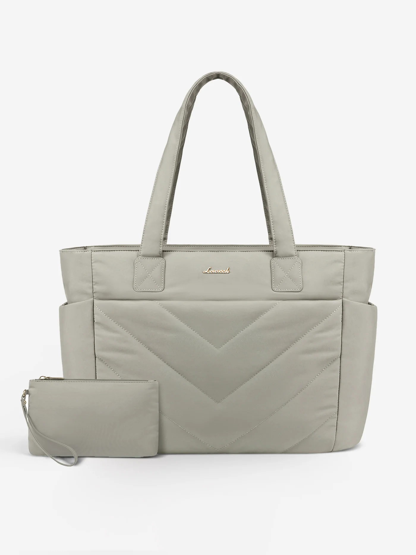 2Pcs Lightweight Puffy Tote Bag - Image 10