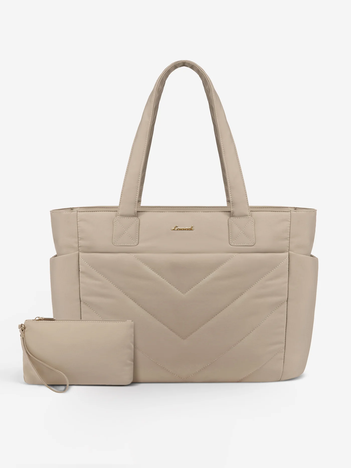 2Pcs Lightweight Puffy Tote Bag - Image 8