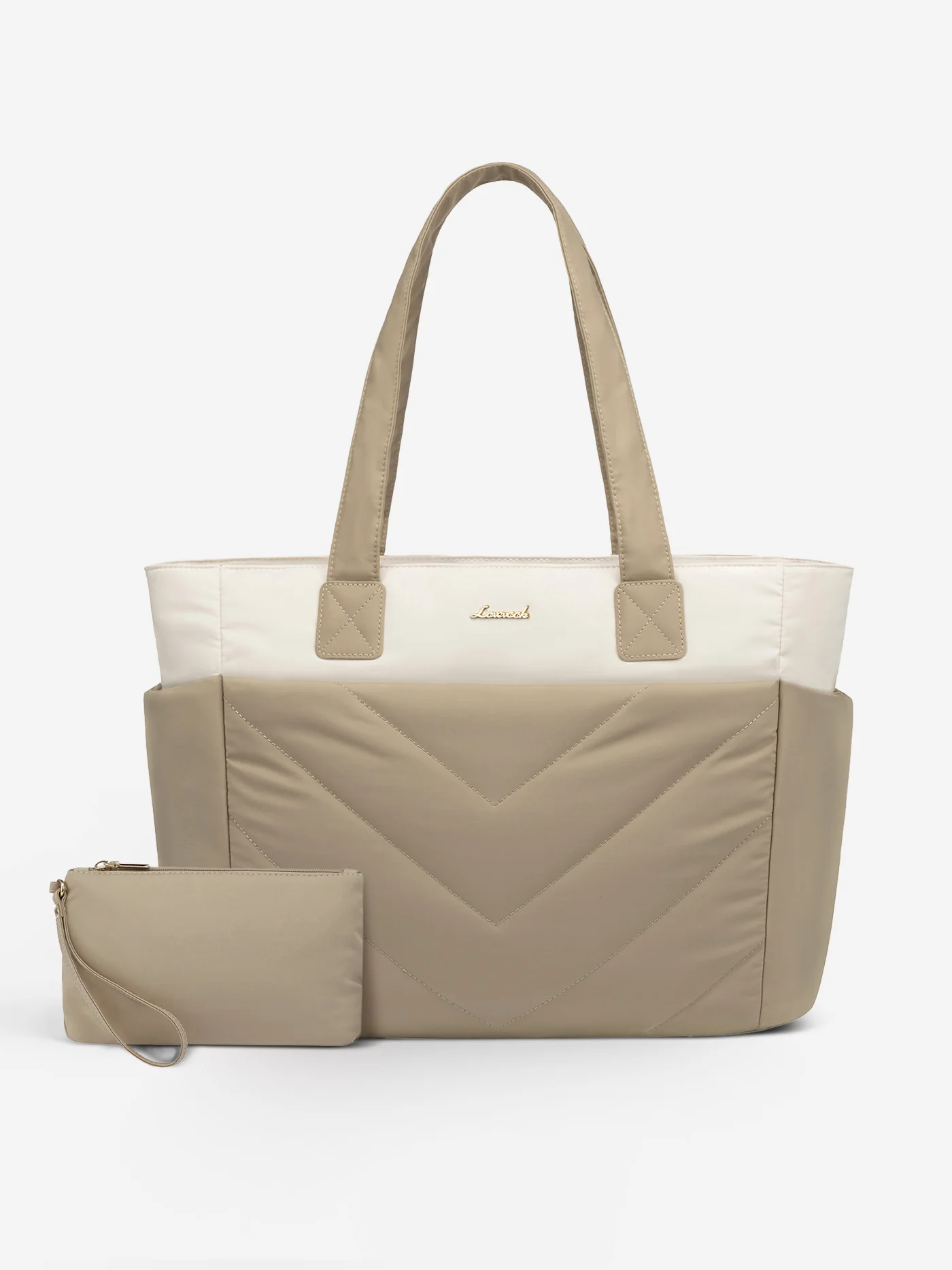 2Pcs Lightweight Puffy Tote Bag - Image 9
