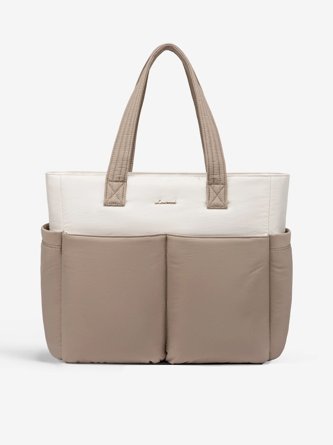 2Pcs Multi-pocket Puffer Tote Bag, 15.6" 17.3" - Image 12