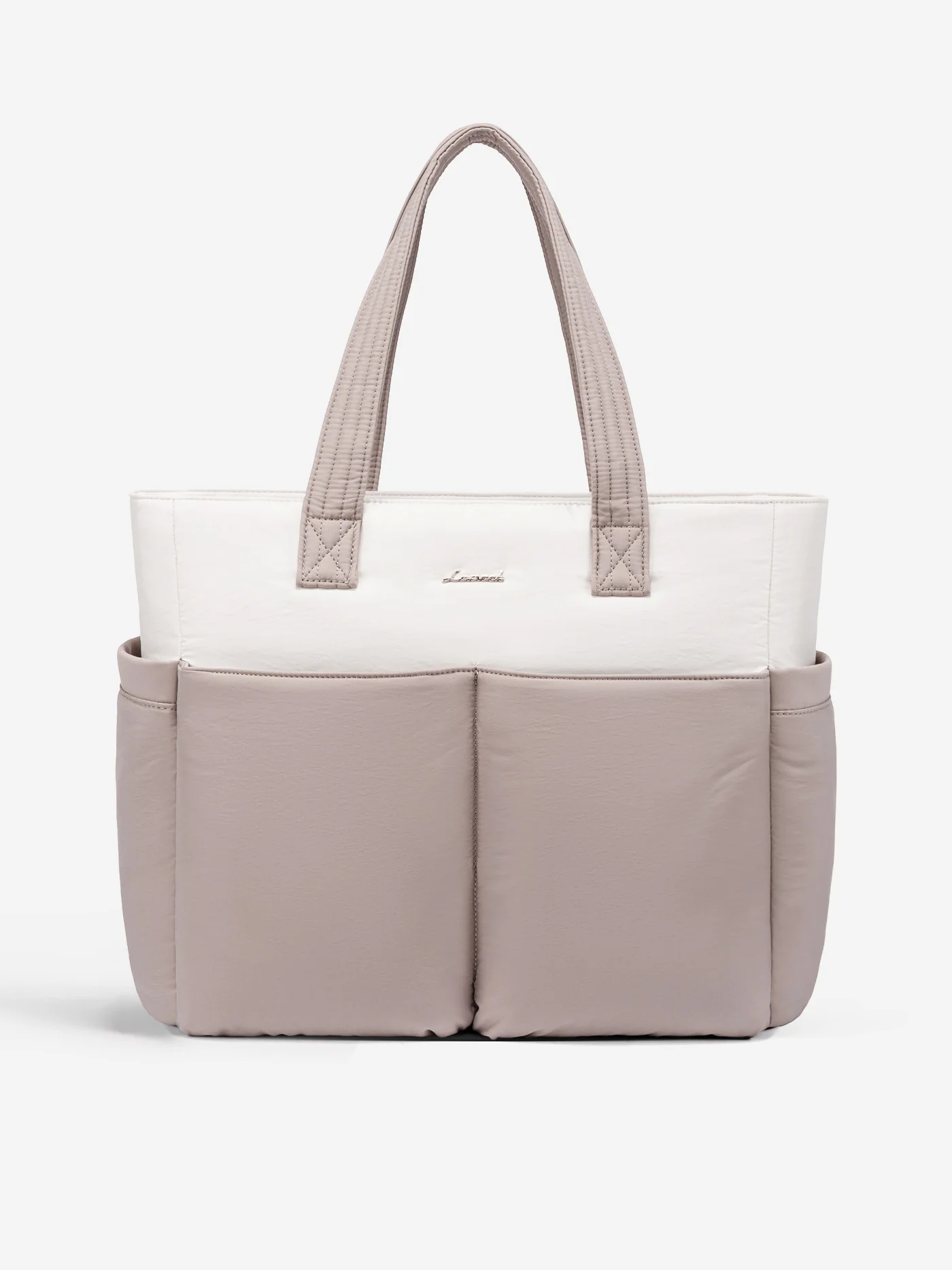 2Pcs Multi-pocket Puffer Tote Bag, 15.6" 17.3" - Image 13
