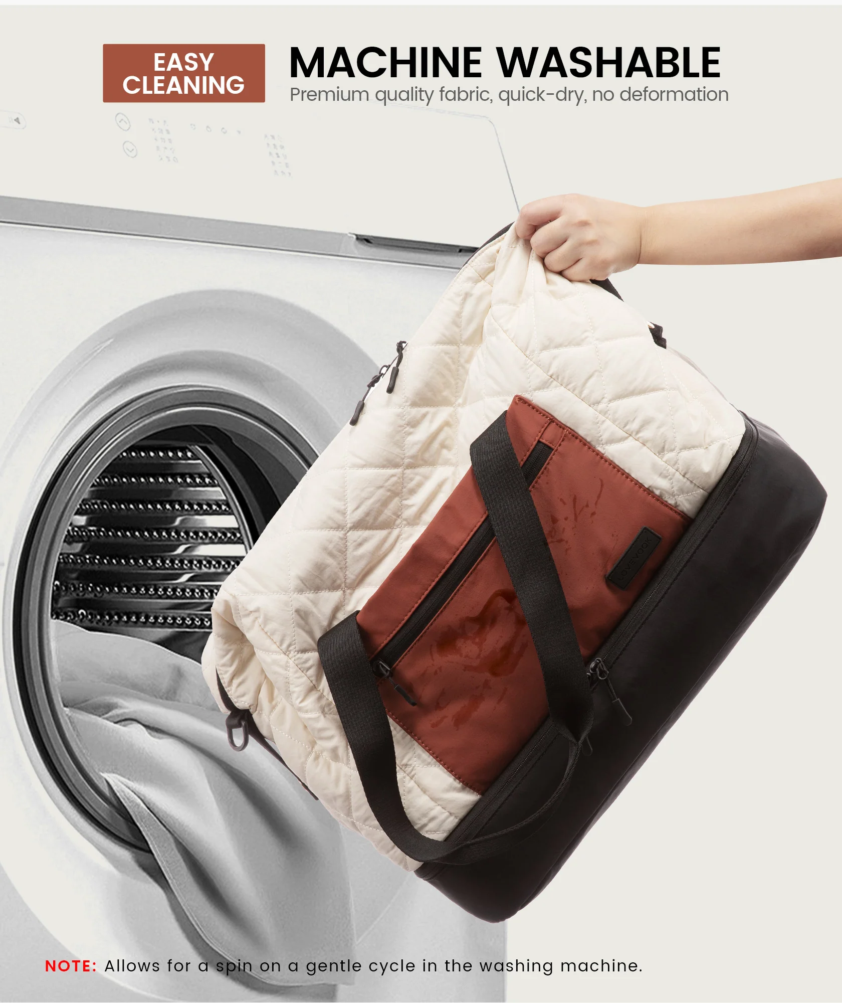 2Pcs Puffer Travel Duffel Bag - Image 10