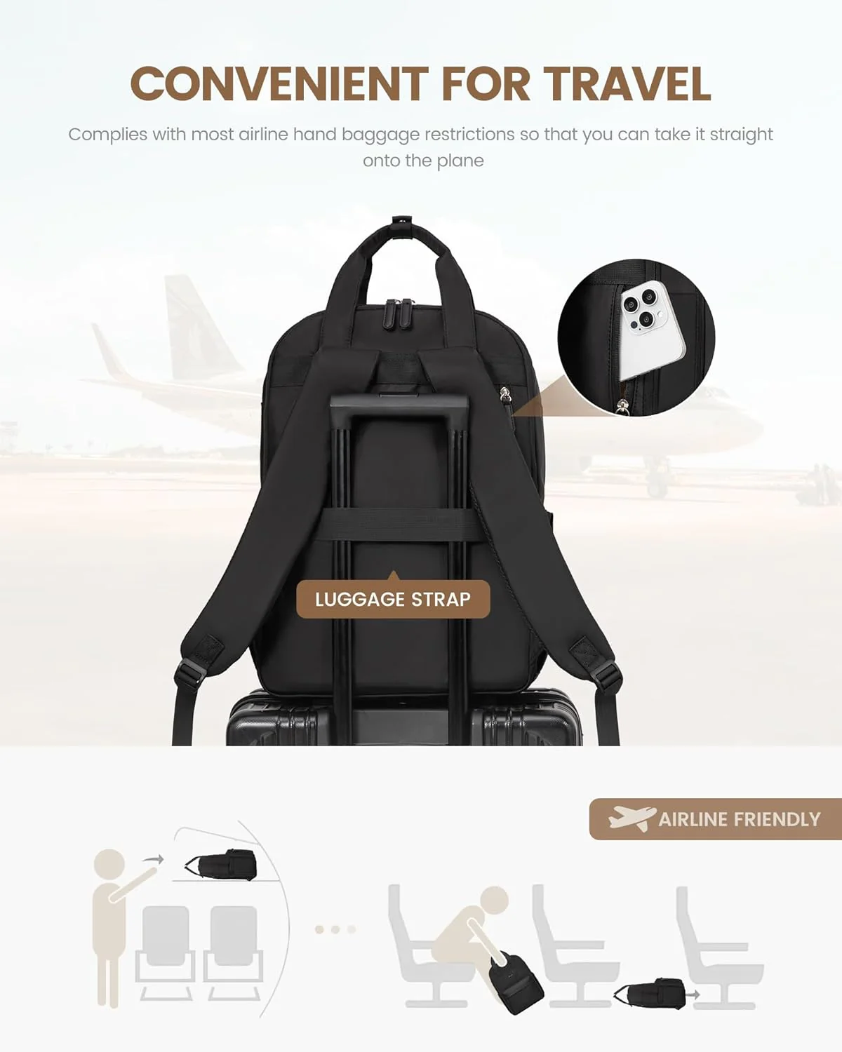School Laptop Backpack, 15" 17" (Not Available In The US) - Image 7