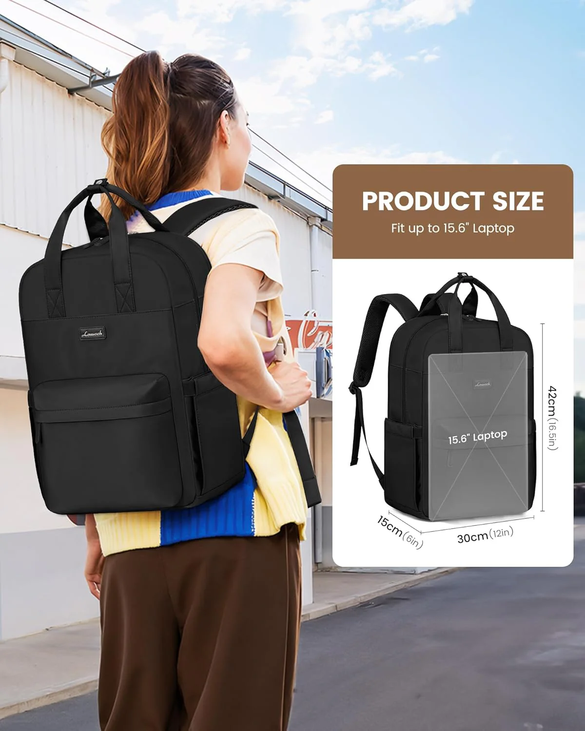 School Laptop Backpack, 15" 17" (Not Available In The US) - Image 8