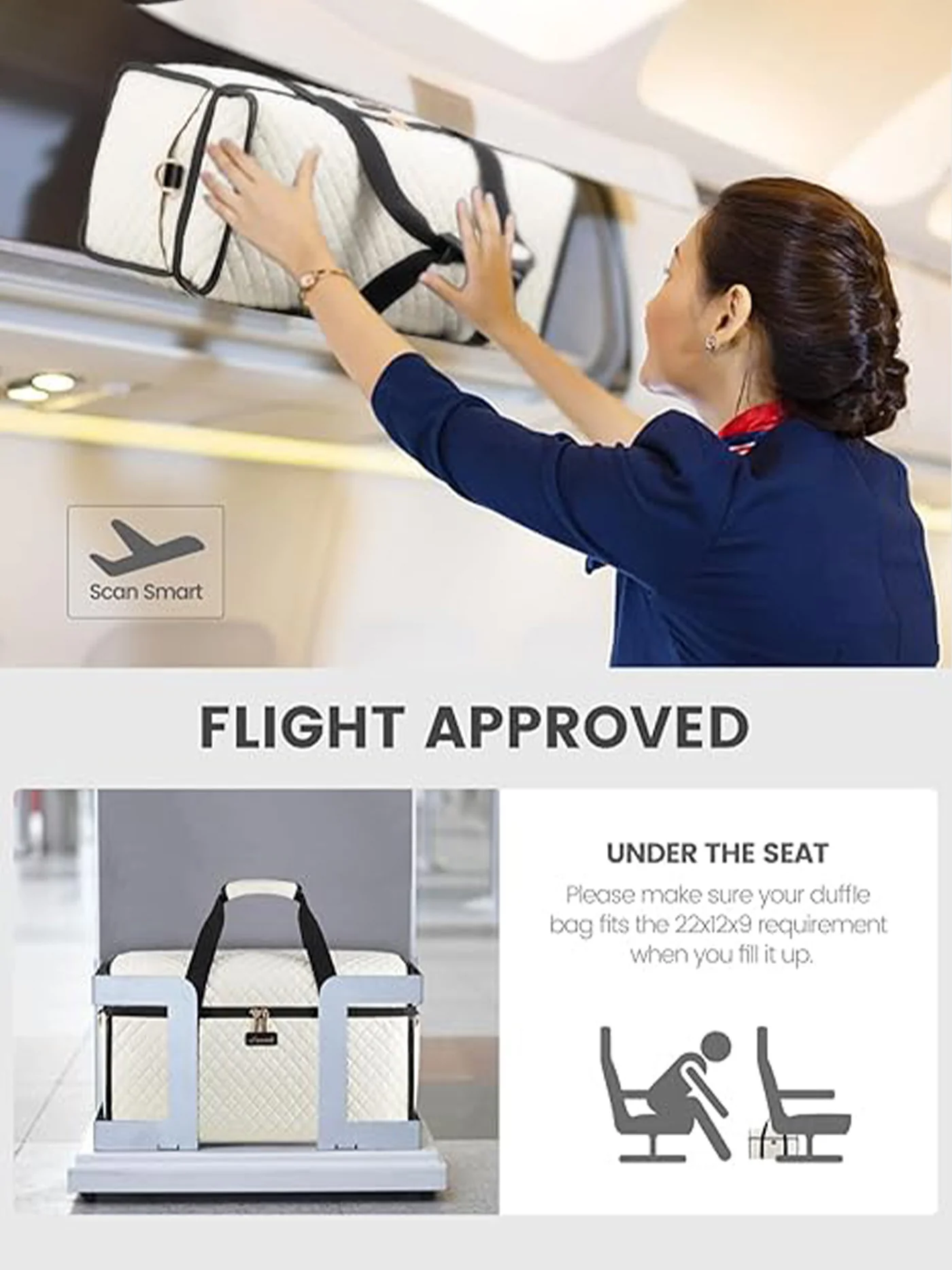 3Pcs Carry On Duffel Bag - Image 5