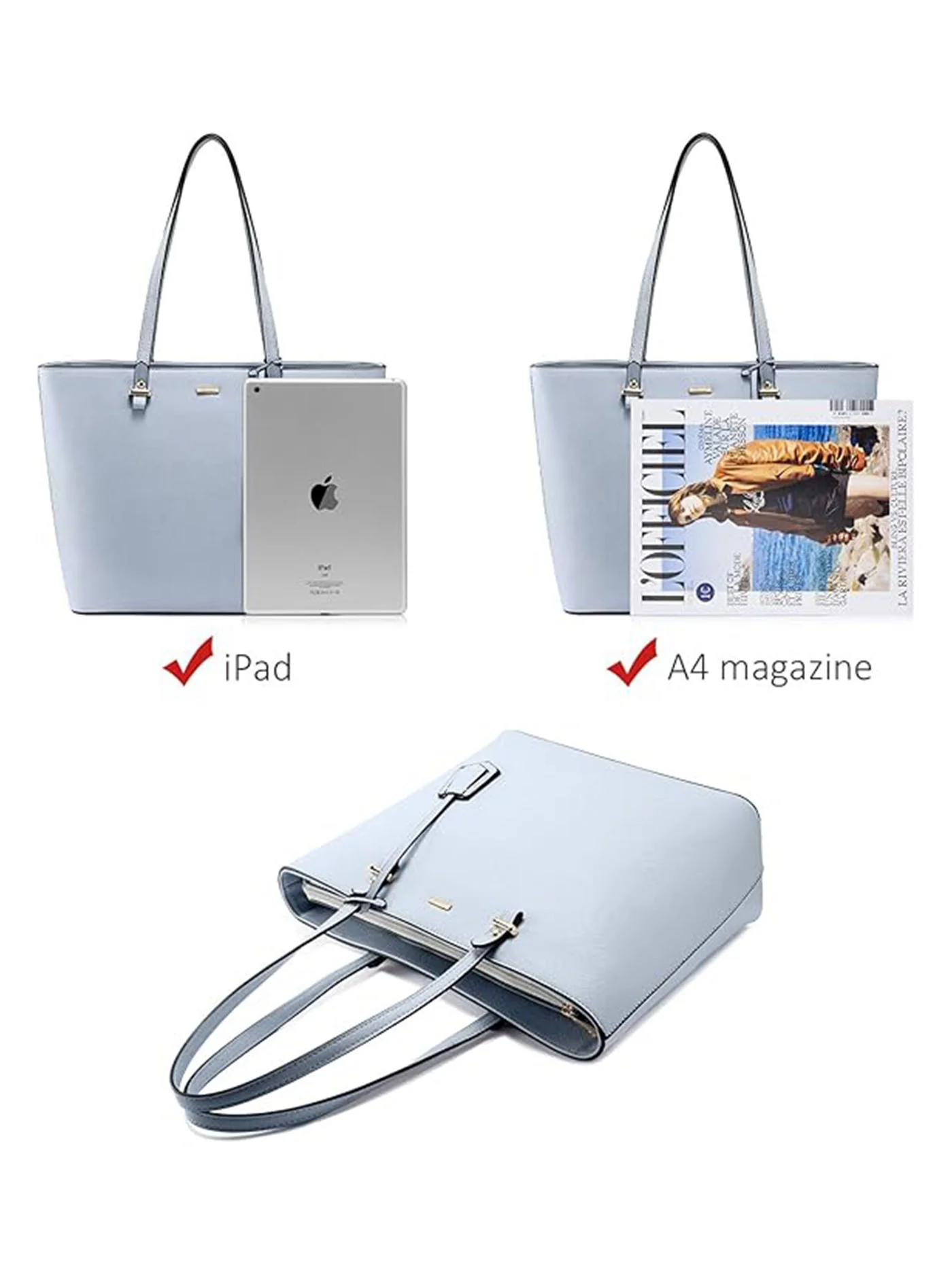 3Pcs Fashion Tote Bag - Image 5