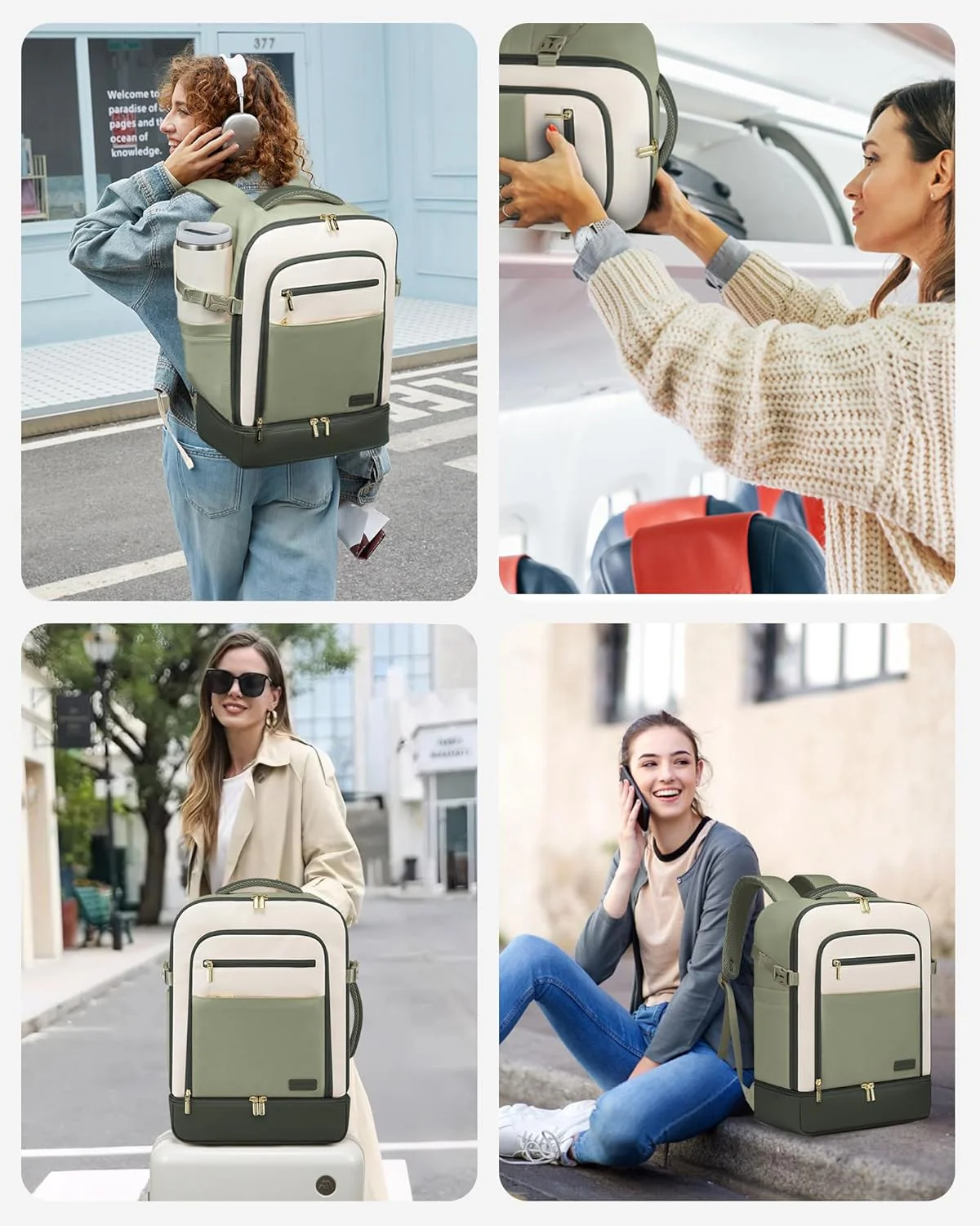 3Pcs Travel Backpack, 40L 50L - Image 7
