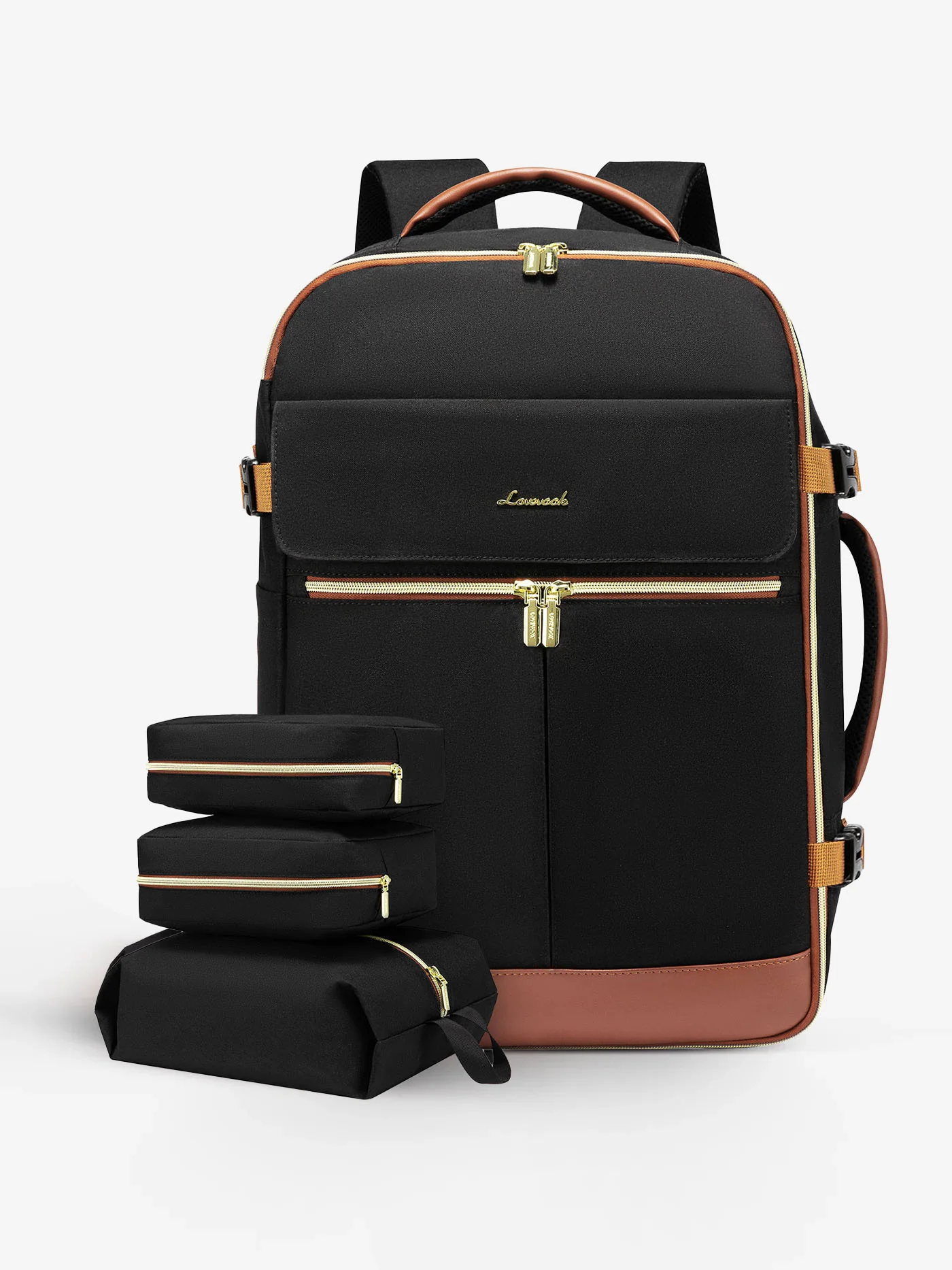 4Pcs Travel Backpack, 40L - Image 9