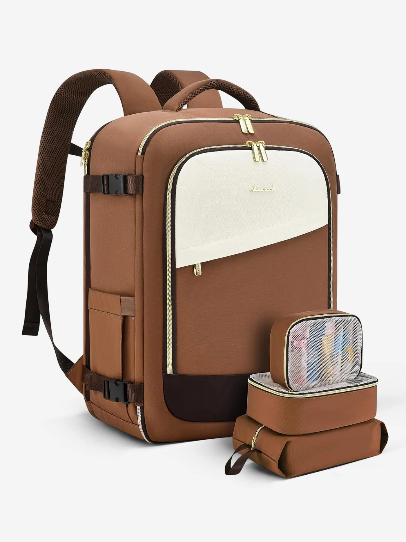4Pcs Travel Backpack for Airplanes, 40L - Image 12