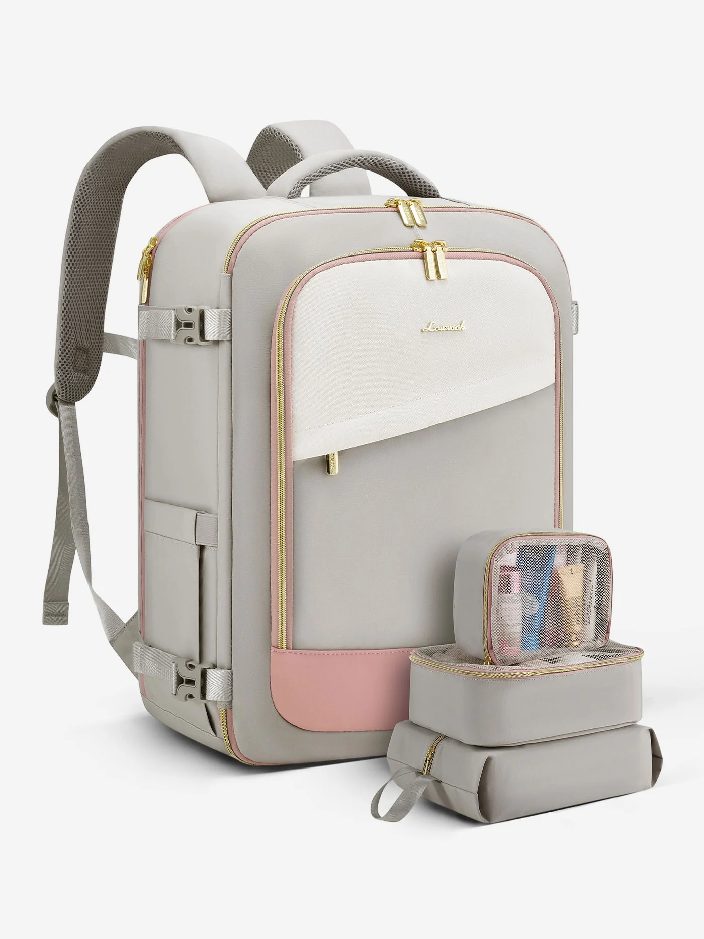 4Pcs Travel Backpack for Airplanes, 40L - Image 13