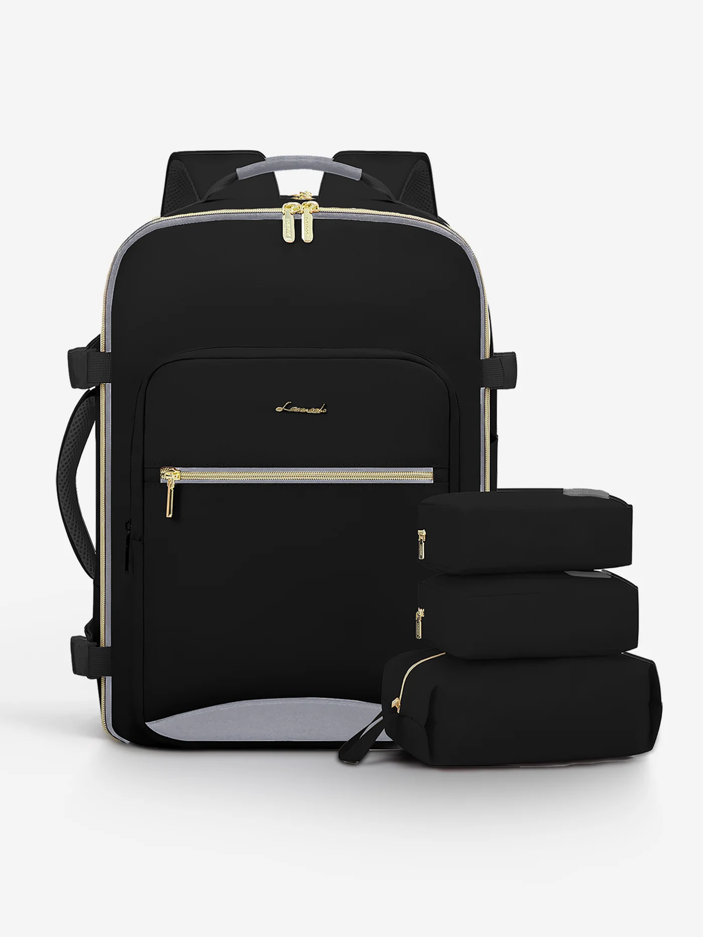 4Pcs, 40/50L Freyja Laptop Travel Backpack, 17" 18" - Image 22