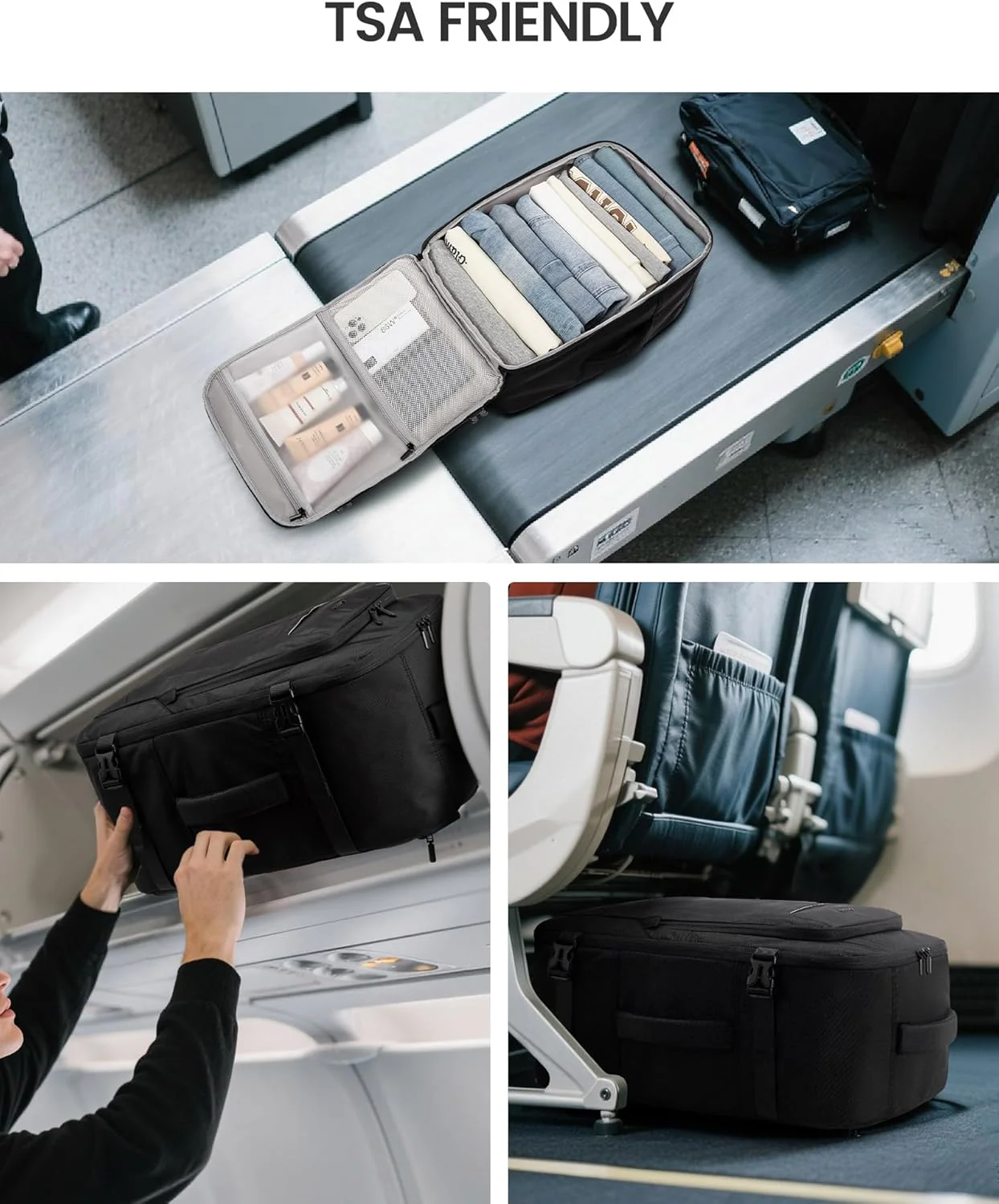 4Pcs Travel Backpack, 35L-45L - Image 6