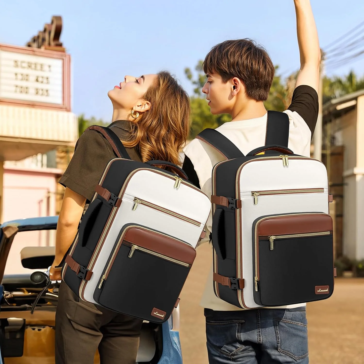 4Pcs Travel Backpack, 40L 50L - Image 11