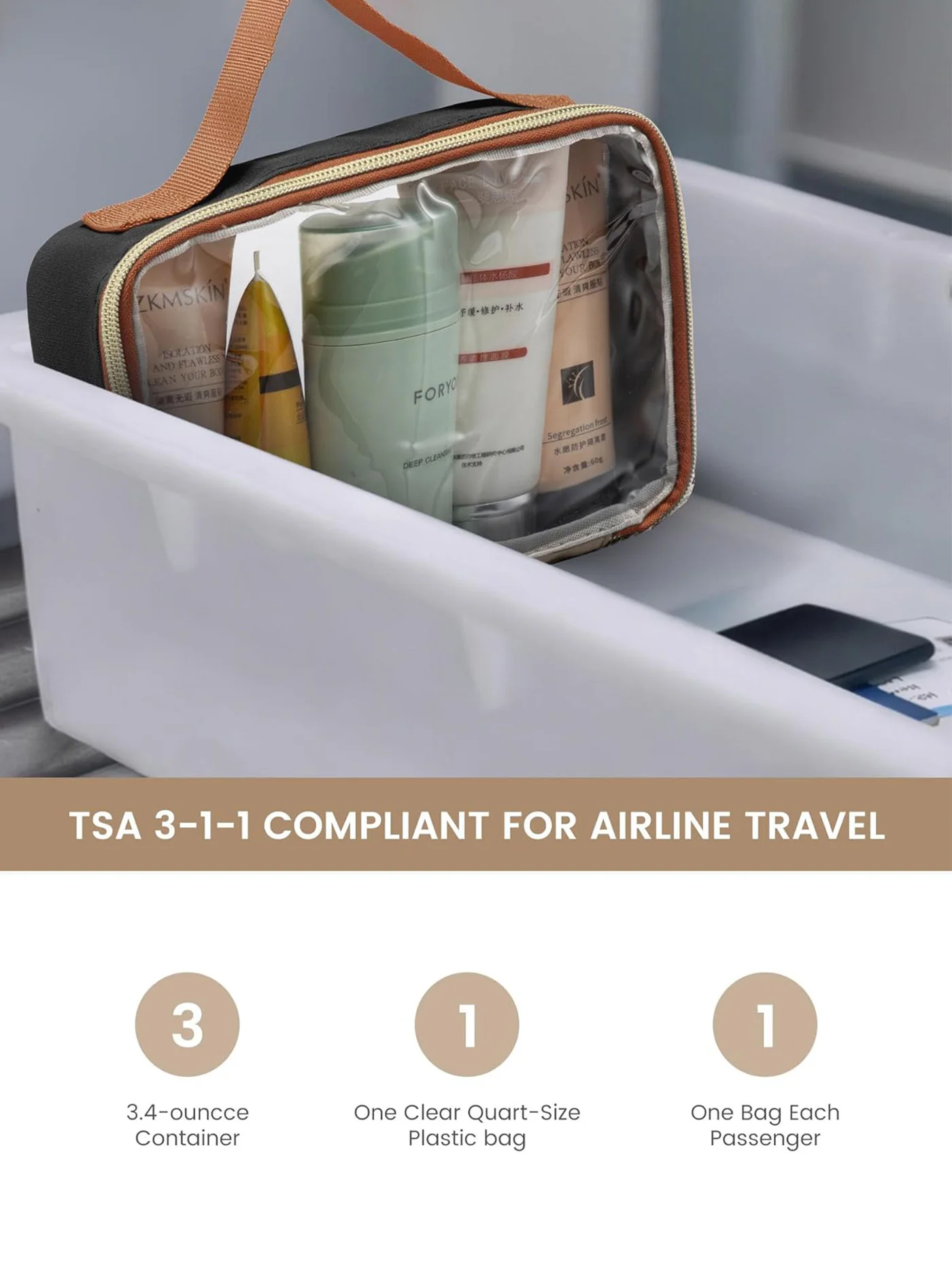 4Pcs Travel Backpack 40L/50L - Image 11