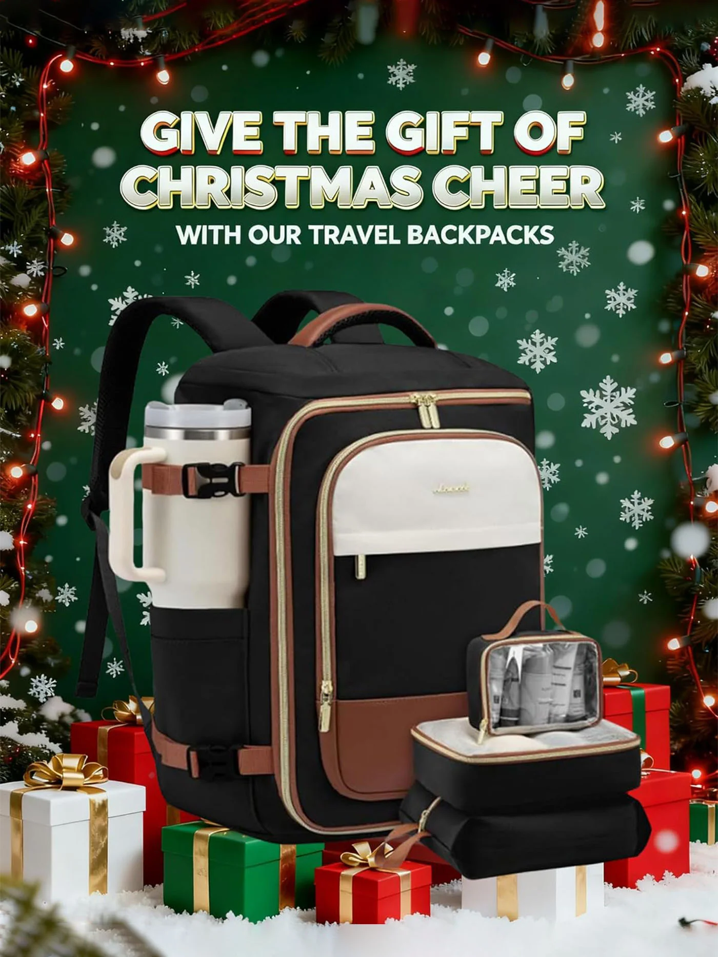 4Pcs Travel Backpack 40L/50L - Image 8