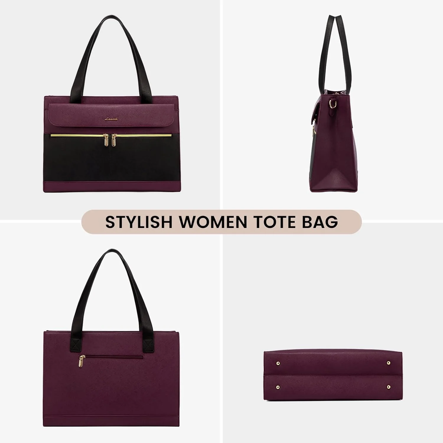 2Pcs Aphrodite Tote Bag, 15.6" - Image 6