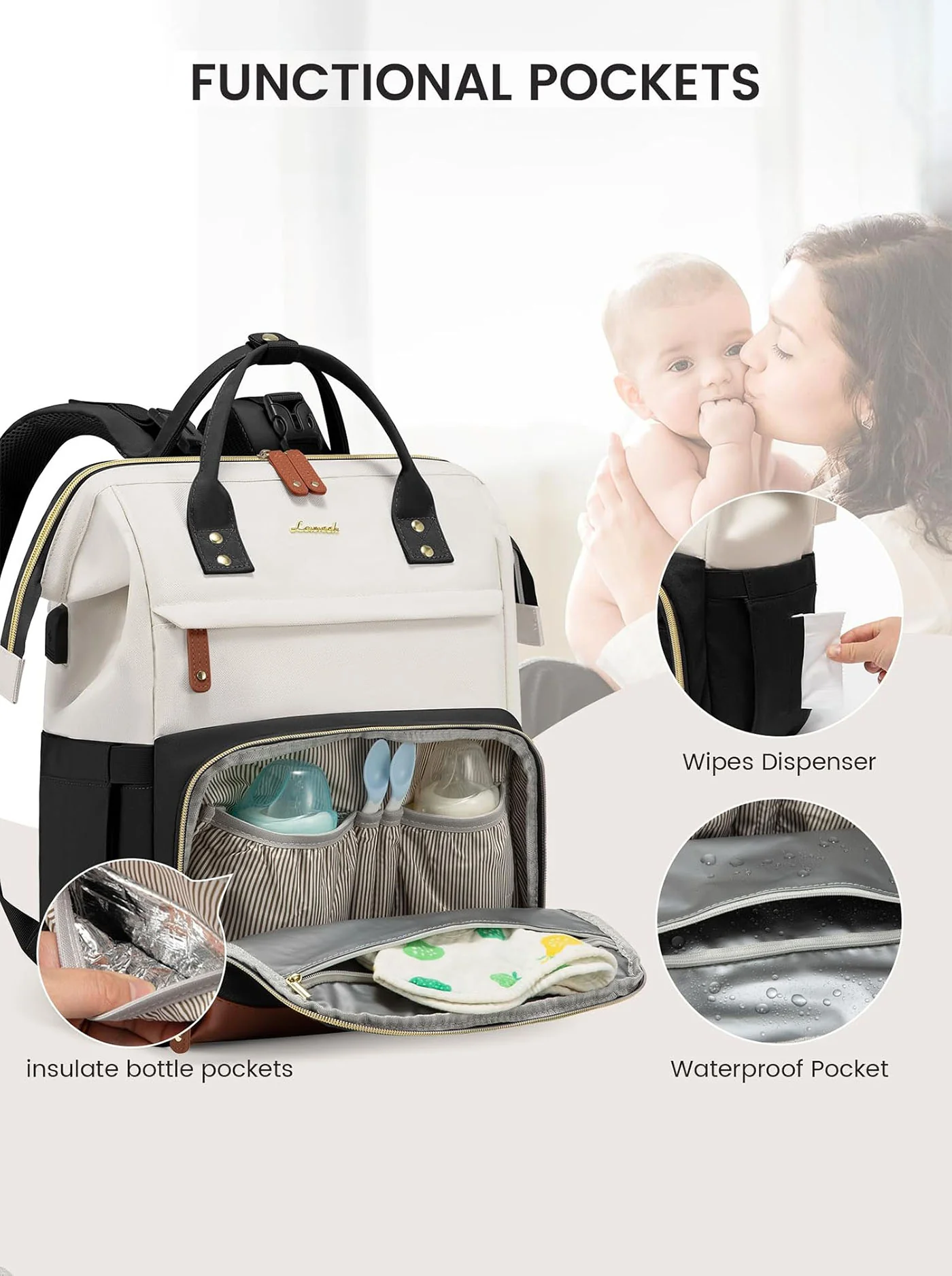 Lantana Diaper Backpack - Image 5