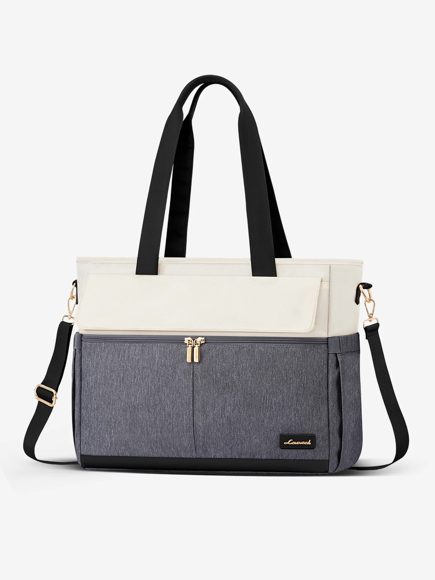 Canvas Laptop Tote Bag, 15.6" - Image 13