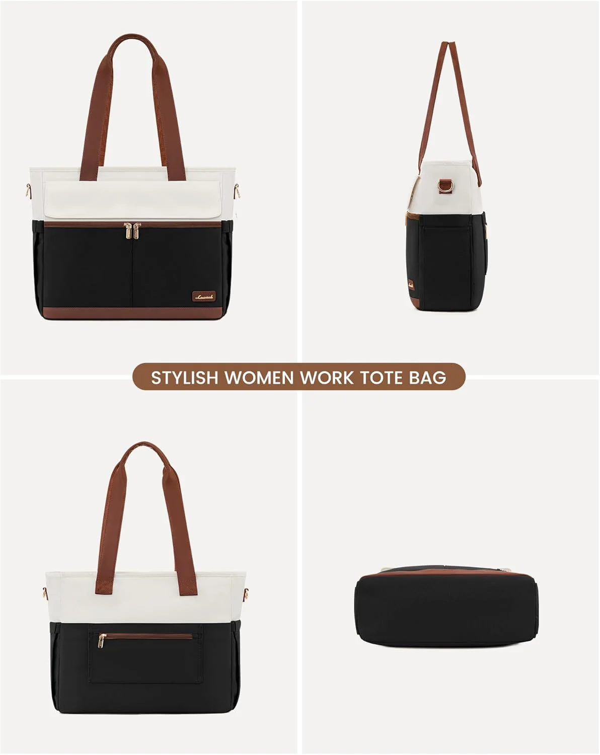 Canvas Laptop Tote Bag, 15.6" - Image 8