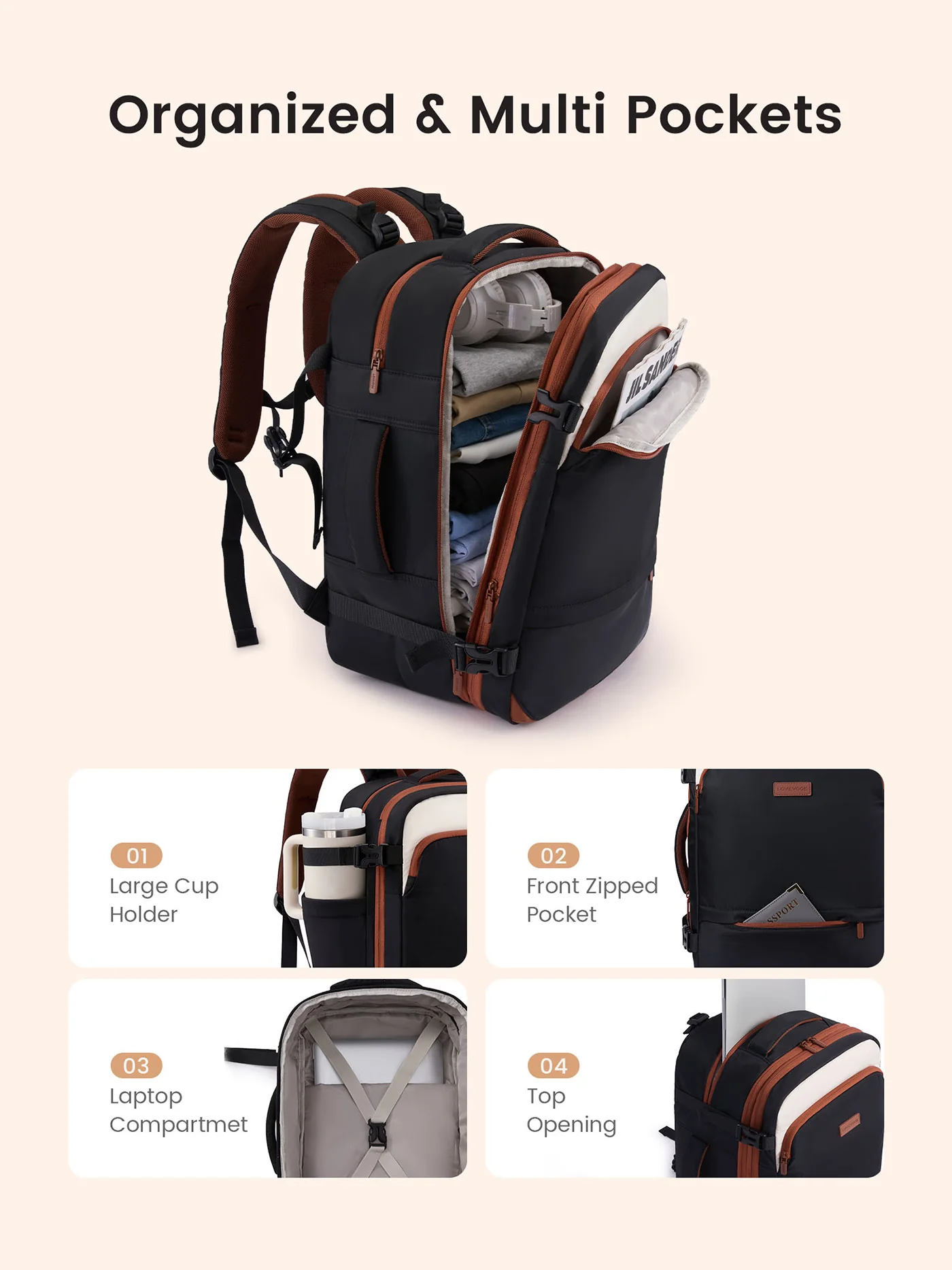 Carry On Backpack 45L/55L - Image 5