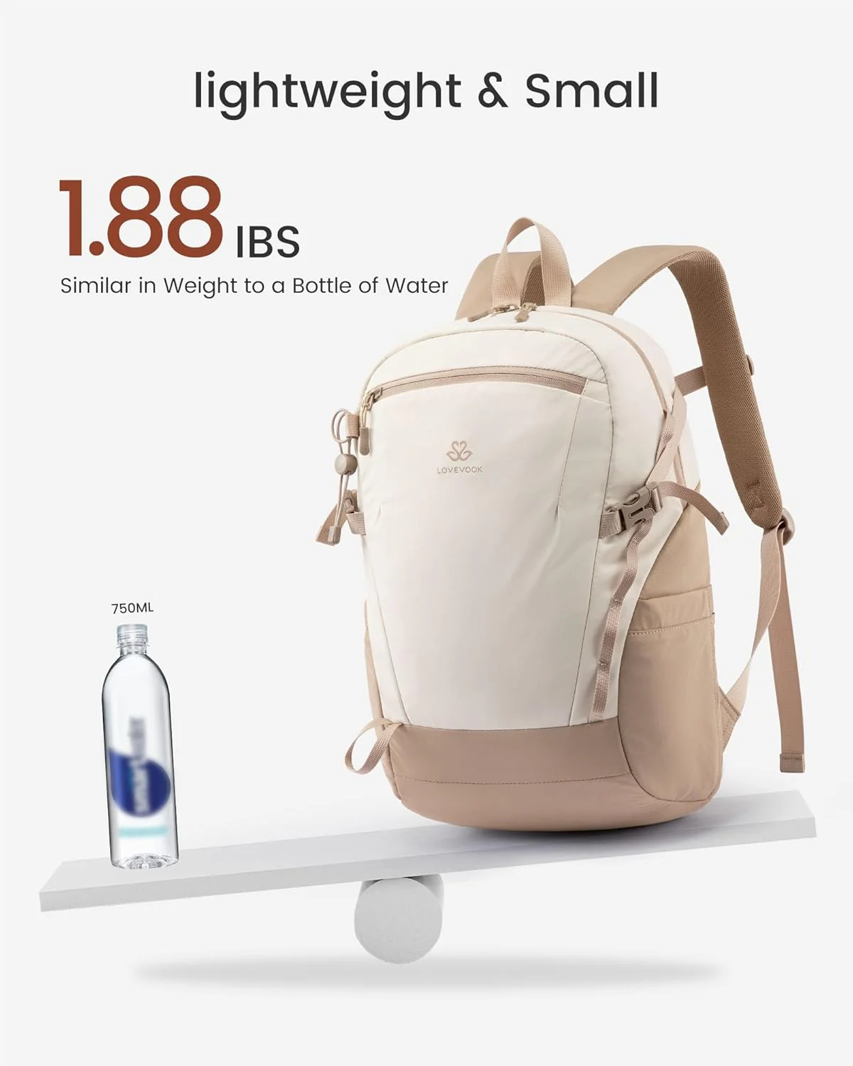 Casual Daypack Backpack, 15.6" 17.3" - Image 5