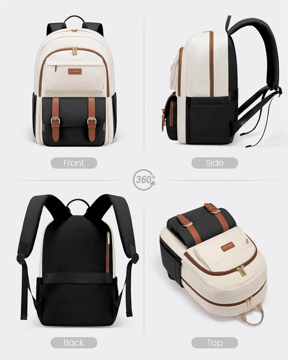 College Laptop Backpack, 15.6" 17.3" - Image 9