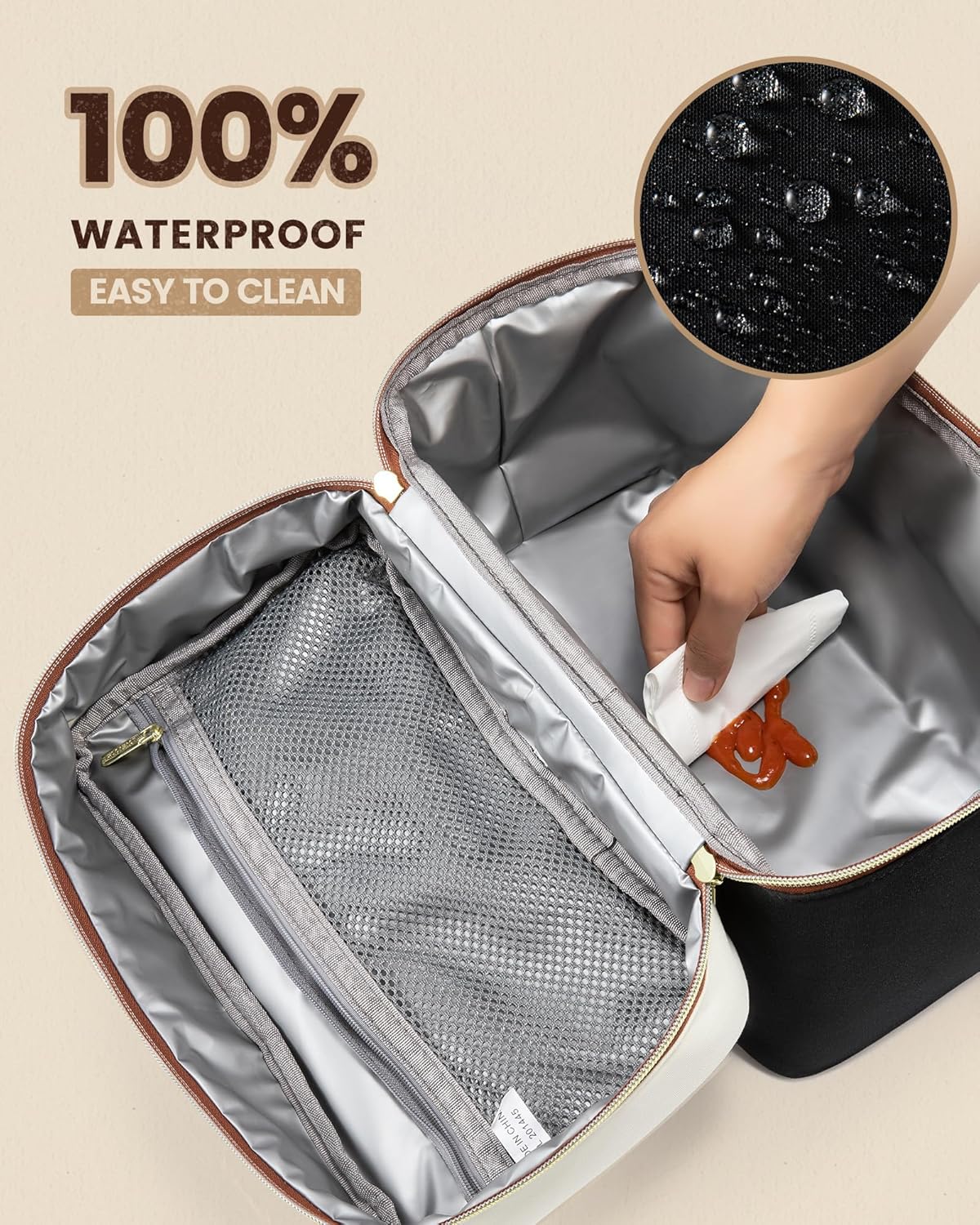 Cooler Lunch Bag with Adjustable Shoulder Strap - Image 8