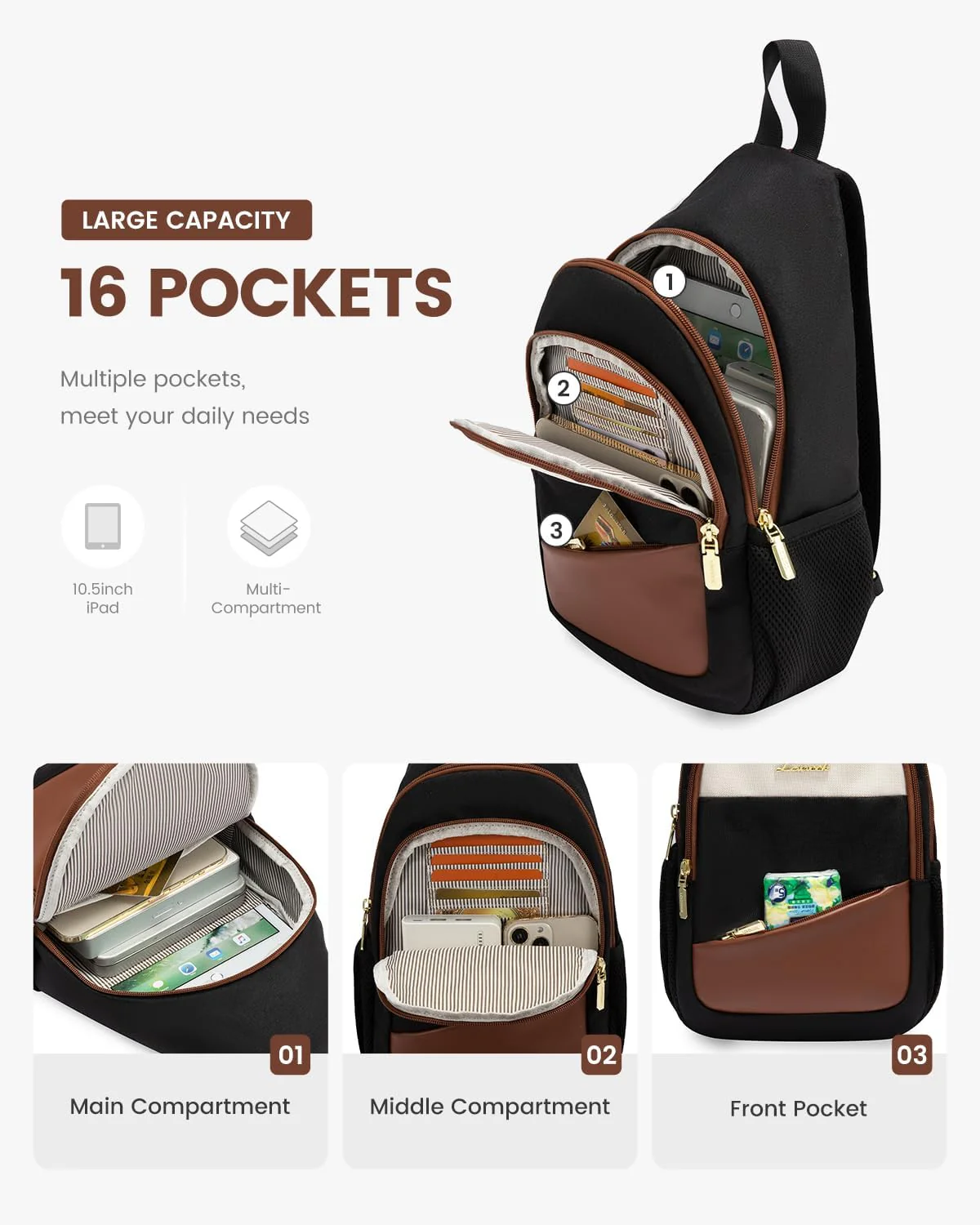 Crossbody Bag - Urban 3 - Image 5