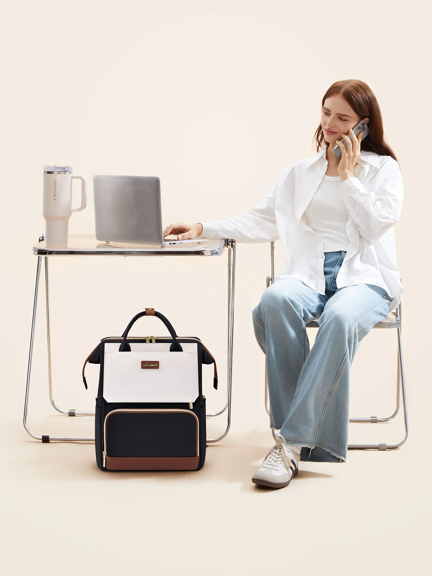 Cute Casual Laptop Backpack, 15.6" 17.3", 5000 - Image 2