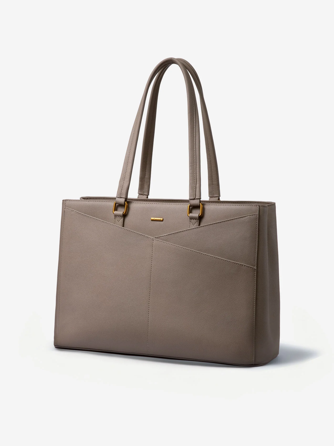 Elevate Top-Grain Leather Tote--100% Cowhide - Image 9