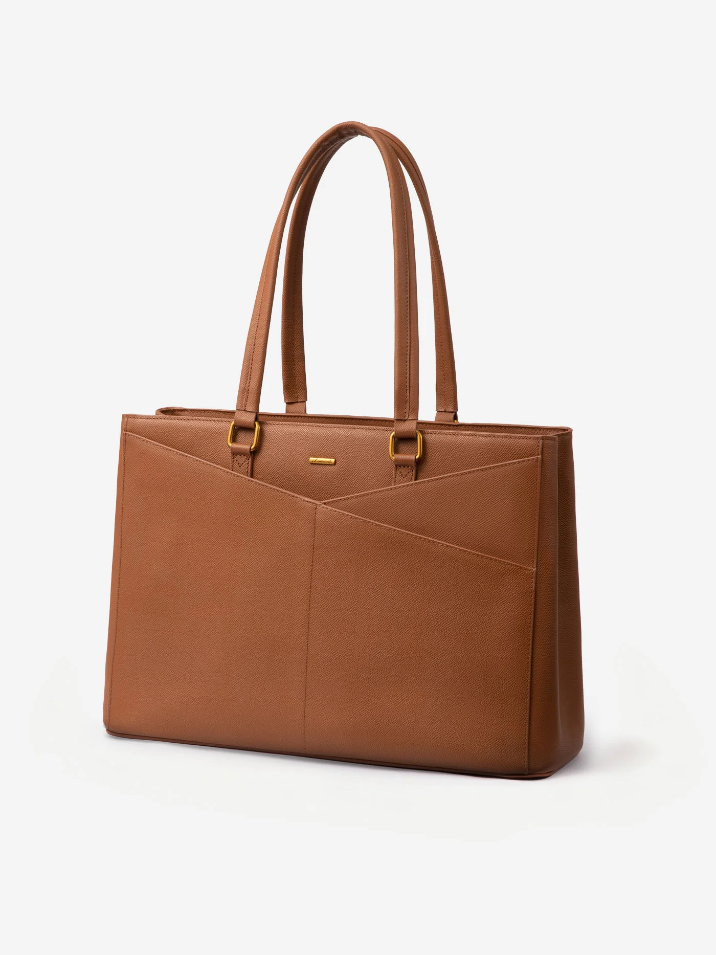 Elevate Top-Grain Leather Tote--100% Cowhide - Image 10