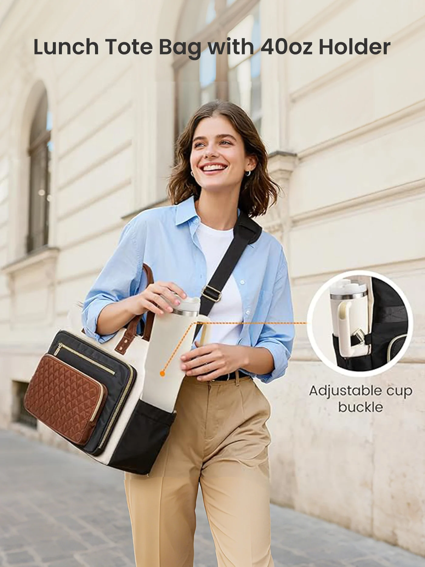 Insulated Lunch Bag 15.6" 17.3" - Image 3