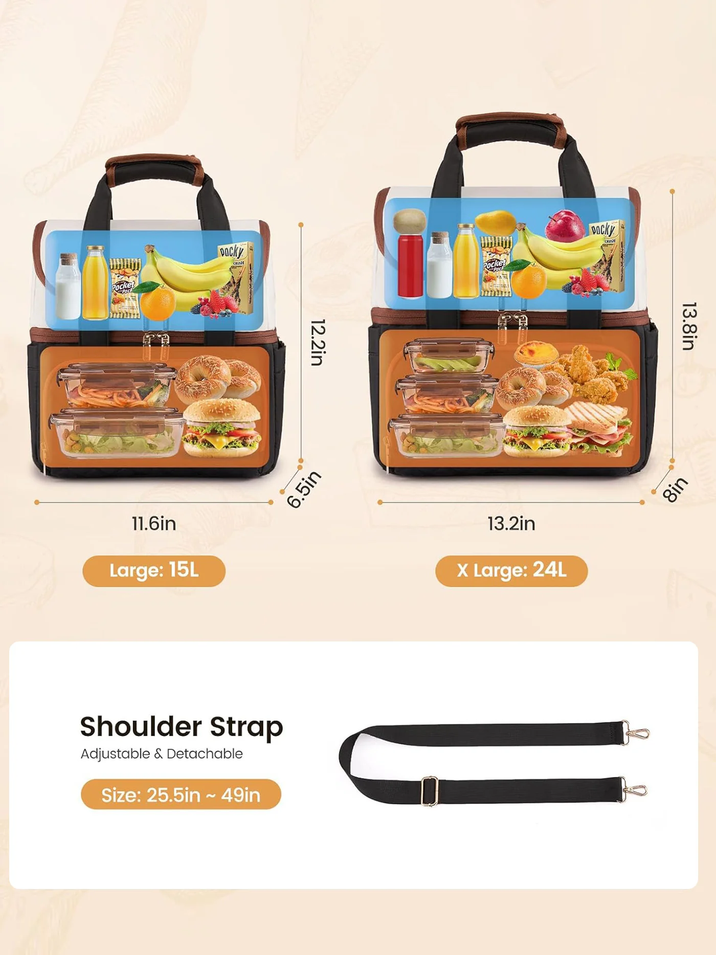 Insulated Lunch Bag 15L/24L - Image 6