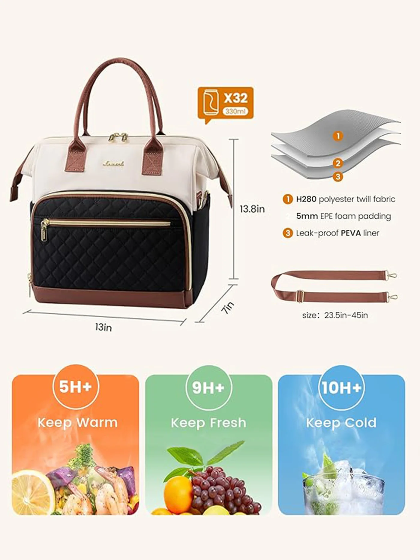 Insulated Lunch Bag 16L/20L - Image 3