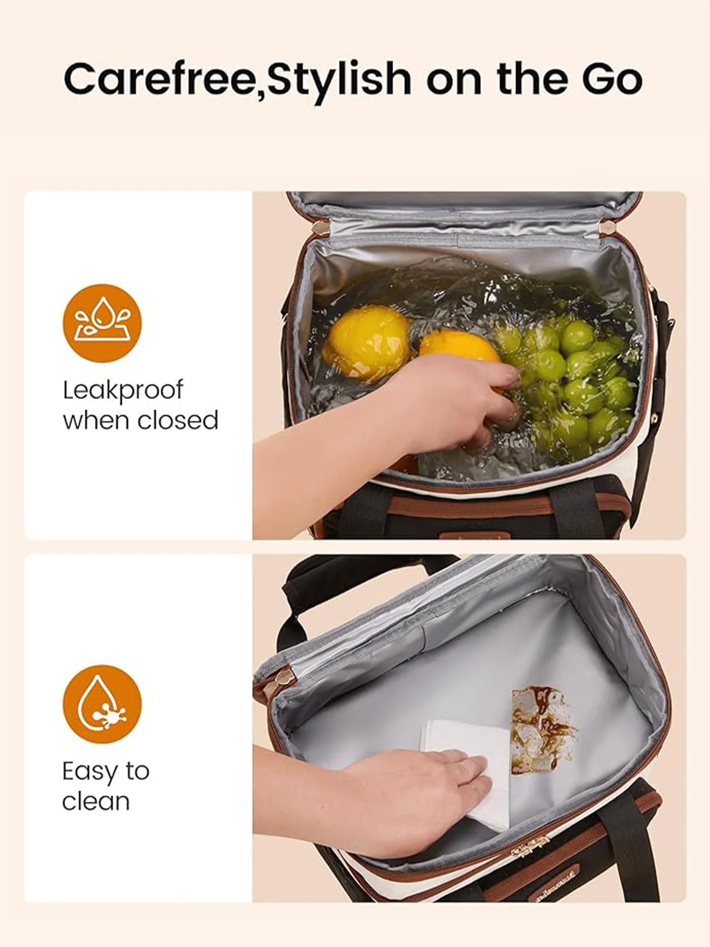 Insulated Lunch Tote Bag 15L/22L - Image 6