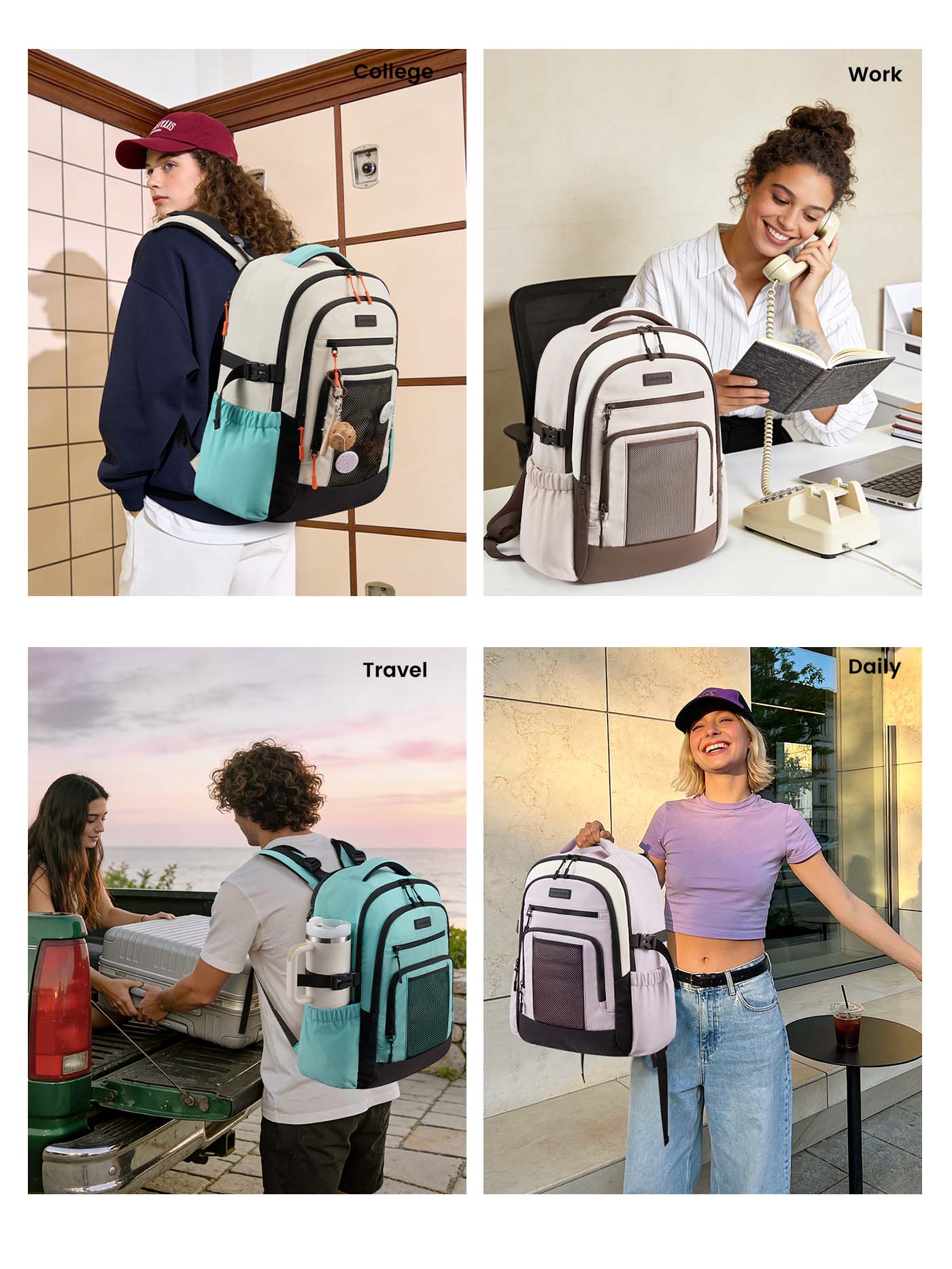 Laptop Backpack Bag 15.6" 17.3" - Image 8