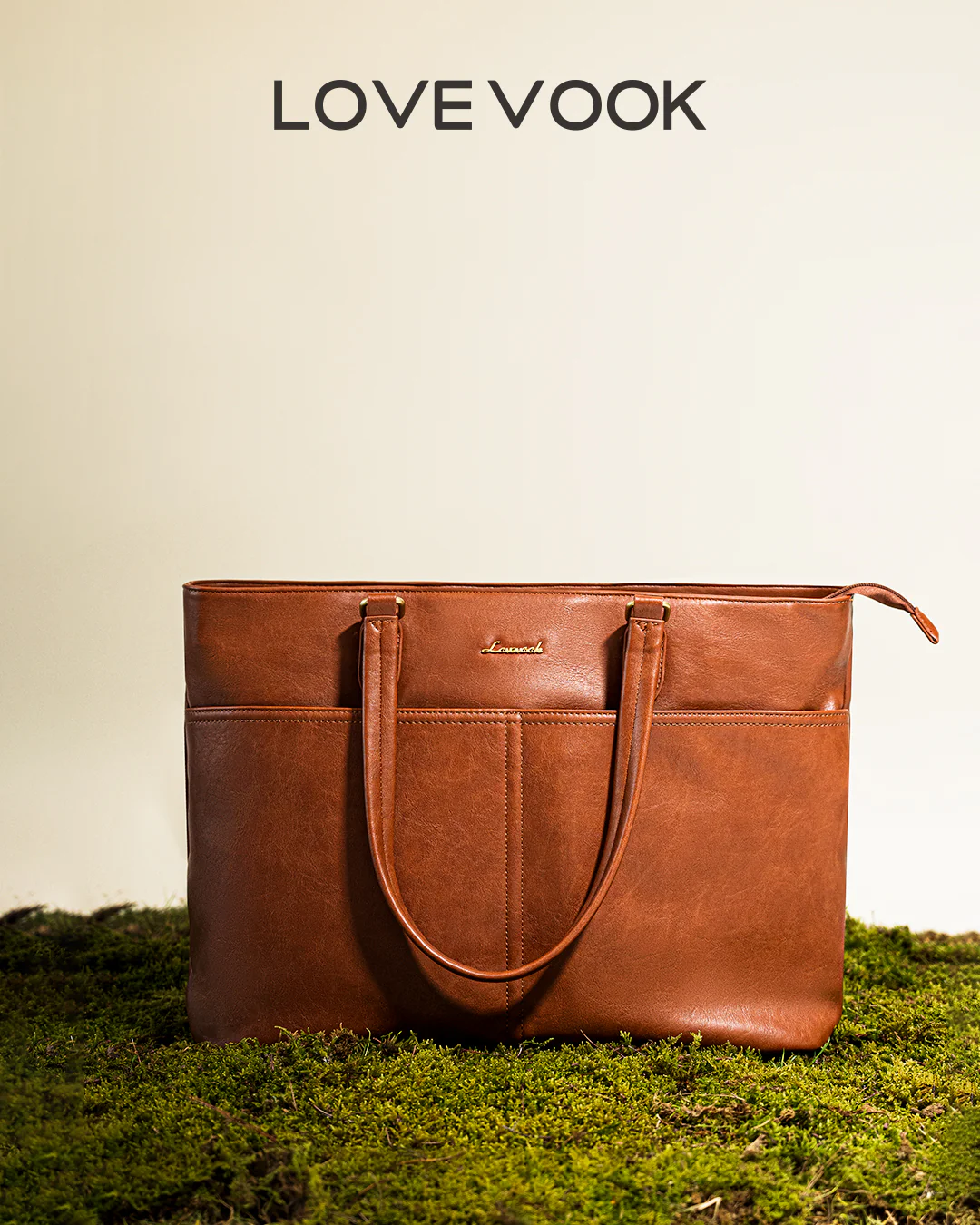 Vintage Laptop Tote Bag 15.6" 17.3" - Image 2