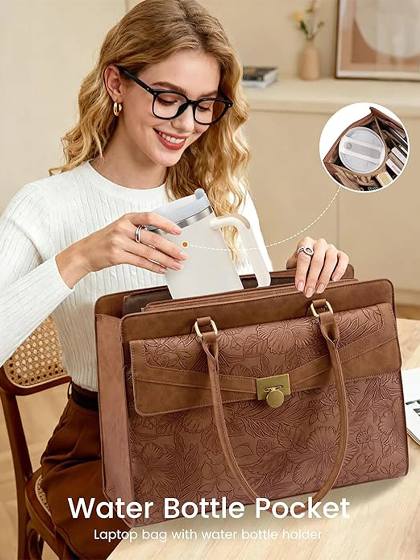 Laptop Tote Bag 15.6" 17.3" - Image 2