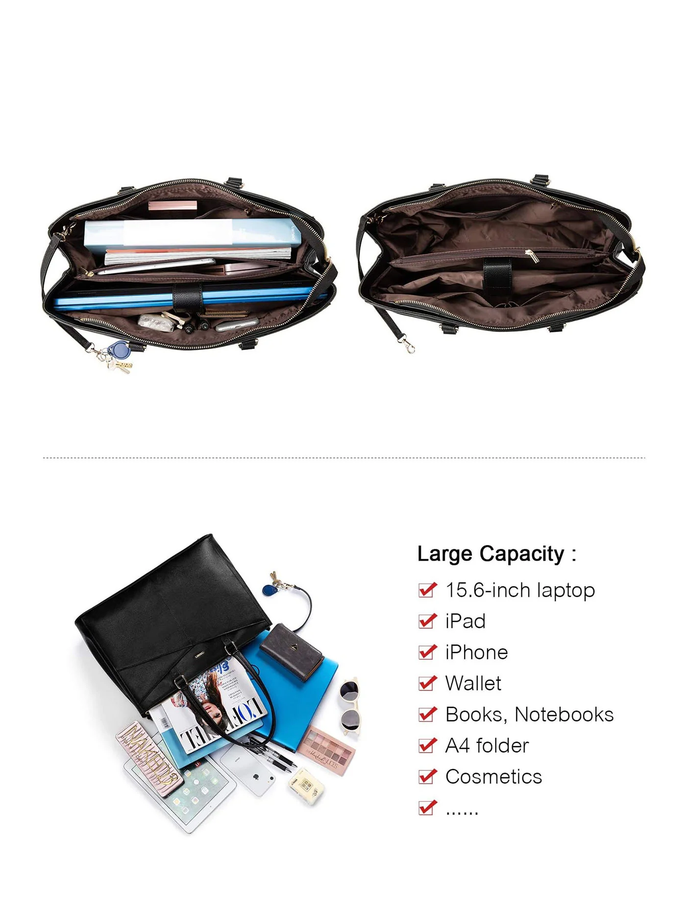 Laptop Shoulder Bag, 15.6" - Image 4