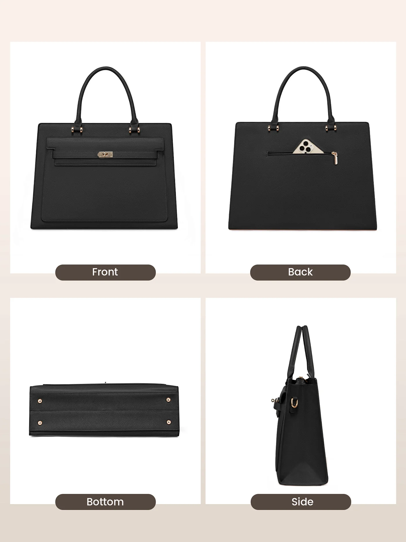 Laptop Tote Work Bag - Image 10
