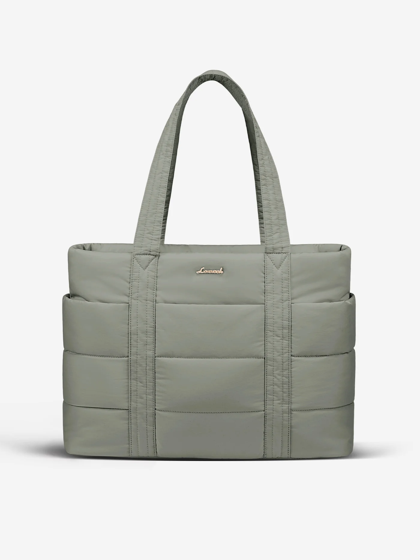 Large Puffer Work Tote Bag, 15.6" 17" - Image 15